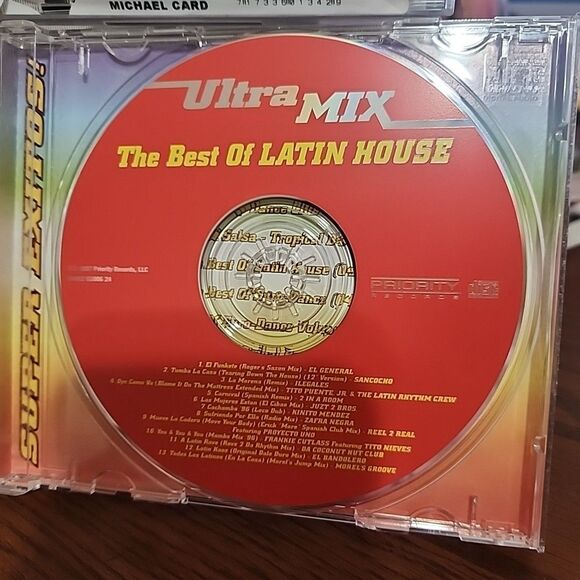 Ultra Mix CD / The Best of Latin House Priority Records - Picture 3 of 3